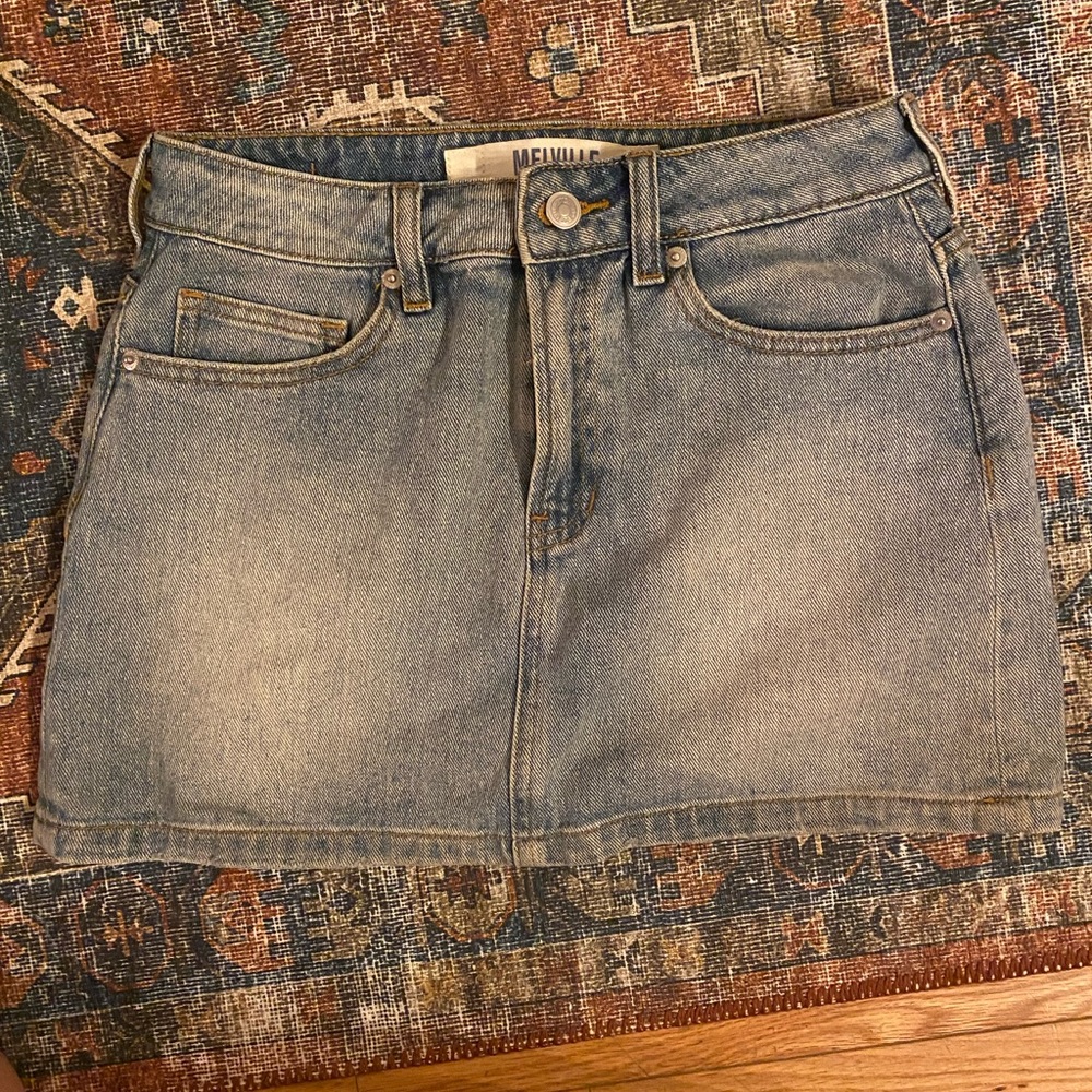 Brandy Melville Jean Skirt